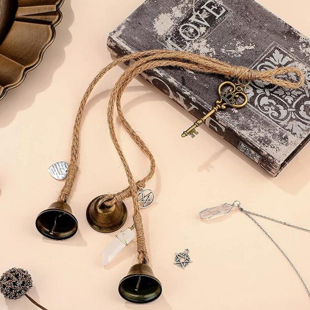 Witch Bells For Door Witchy Decor Wind Chimes Decoration For Home Kitchen  And Outdoors Cloth Craft Witches Bells Wiccan Decor - AliExpress